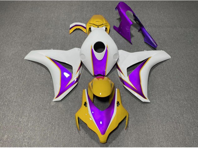 08-11 Brillo Amarillo & Morado CBR1000RR Carenados Moto 08-11 Brillo Amarillo & Morado CBR1000RR Carenados Moto