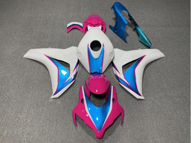 08-11 Brillo Rosa & Azul CBR1000RR Carenados Moto 08-11 Brillo Rosa & Azul CBR1000RR Carenados Moto