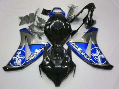 08-11 Diseño Especial Azul Plateado CBR1000RR Carenados Moto