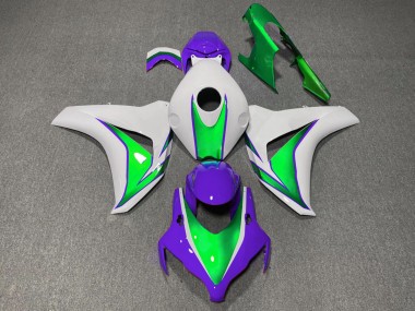 08-11 El Joker Brillo Verde & Morado CBR1000RR Carenados Moto