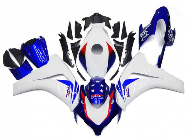 08-11 Estrella Azul Vibrante CBR1000RR Carenados Moto 08-11 Estrella Azul Vibrante CBR1000RR Carenados Moto