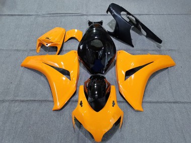 08-11 Naranja Brillante & Negro CBR1000RR Carenados Moto