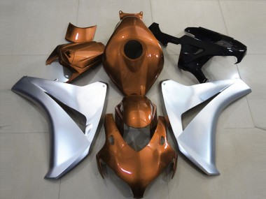 08-11 Naranja Brillante & Plata CBR1000RR Carenados Moto