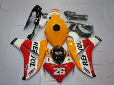 08-11 Naranja Claro Repsol CBR1000RR Carenados Moto