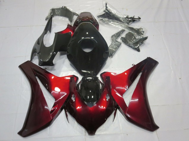08-11 Rojo Caramelo & Negro CBR1000RR Carenados Moto 08-11 Rojo Caramelo & Negro CBR1000RR Carenados Moto