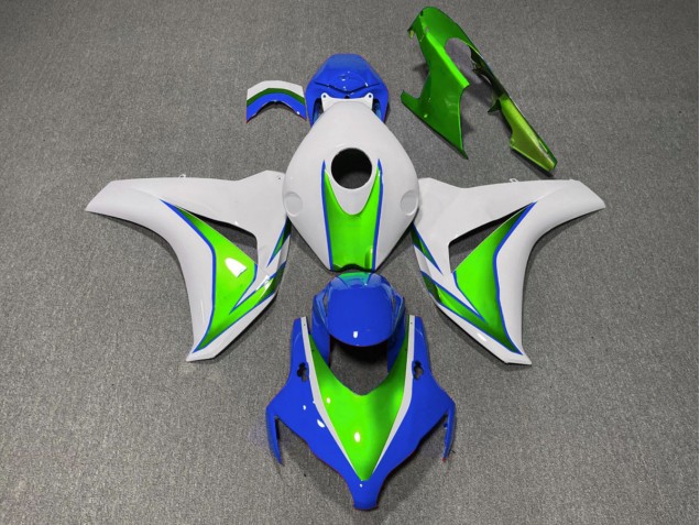 08-11 Verde Brillante & Azul CBR1000RR Carenados Moto 08-11 Verde Brillante & Azul CBR1000RR Carenados Moto