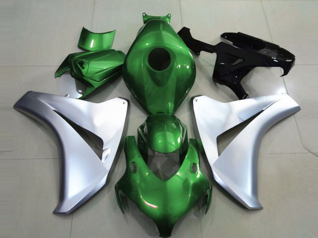 08-11 Verde Brillante & Plata CBR1000RR Carenados Moto 08-11 Verde Brillante & Plata CBR1000RR Carenados Moto