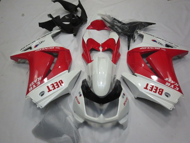 08-12 Beet Roja & Blanca Ninja 250 Carenados Moto
