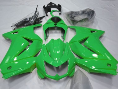 08-12 Verde Brillante Ninja 250 Carenados Moto