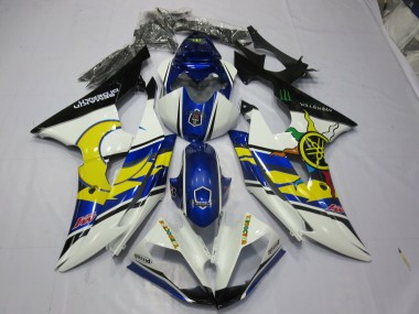 08-16 Amarillo & Azul R6 Carenados Moto