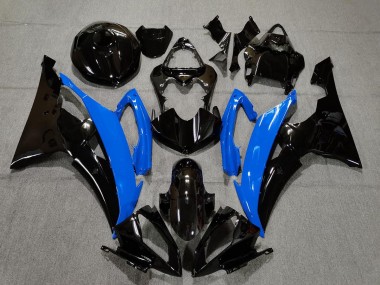 08-16 Azul Brillante & Negro R6 Carenados Moto