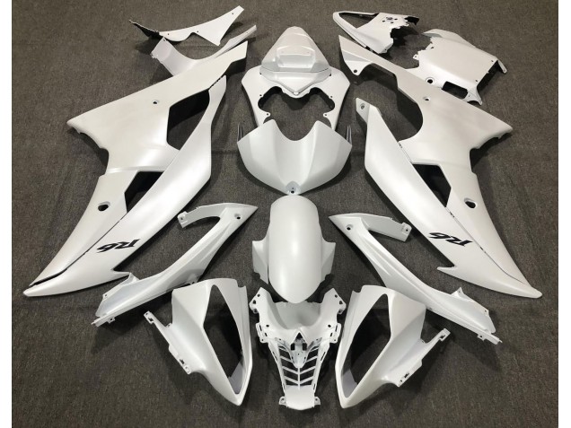 08-16 Blanco Mate R6 Carenados Moto 08-16 Blanco Mate R6 Carenados Moto