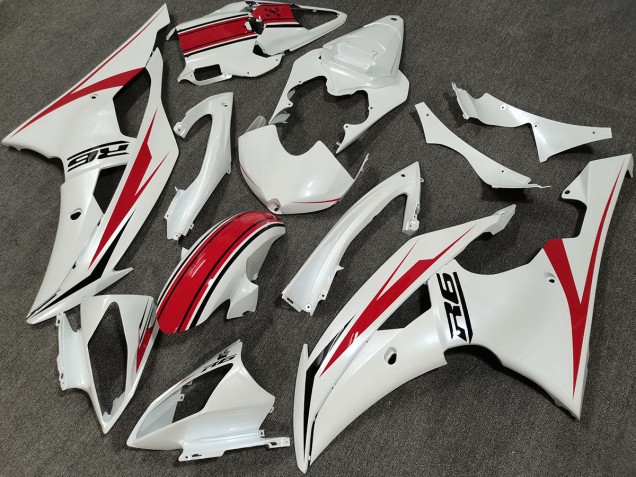 08-16 Blanco Perla Personalizado R6 Carenados Moto 08-16 Blanco Perla Personalizado R6 Carenados Moto