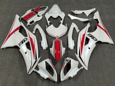 08-16 Blanco Perla & Rojo Brillante R6 Carenados Moto