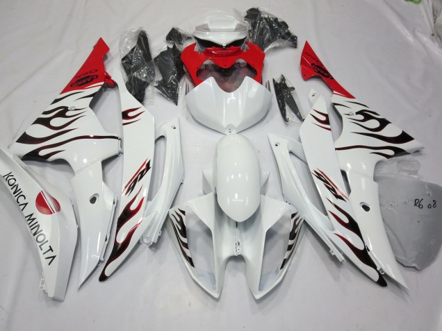 08-16 Especial Llama Rojo R6 Carenados Moto 08-16 Especial Llama Rojo R6 Carenados Moto
