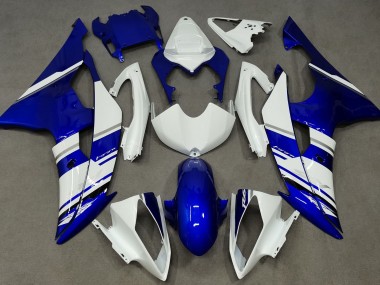 08-16 Estilo Personalizado OEM Azul & Blanco R6 Carenados Moto