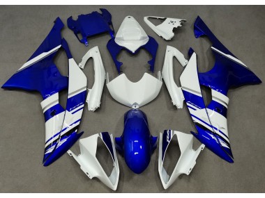 08-16 Estilo Personalizado OEM Azul & Blanco R6 Carenados Moto