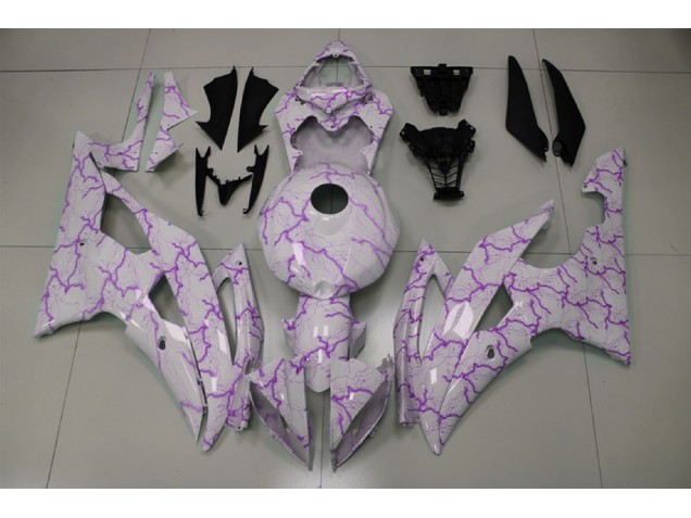 08-16 Iluminación Morada R6 Carenados Moto 08-16 Iluminación Morada R6 Carenados Moto