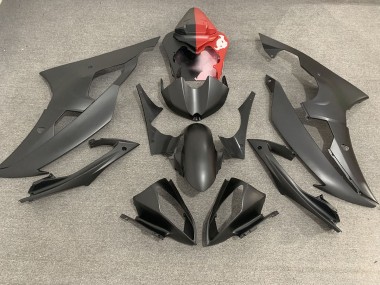 08-16 Negro Mate & Rojo R6 Carenados Moto