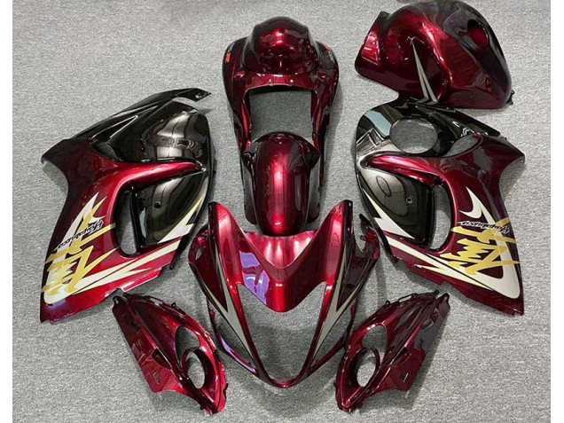08-20 Rojo Intenso & Dorado GSXR 1300 Carenados Moto 08-20 Rojo Intenso & Dorado GSXR 1300 Carenados Moto
