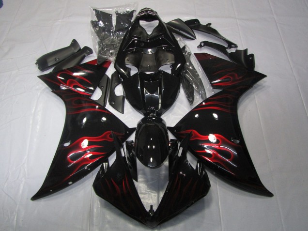 09-11 Llama Roja R1 Carenados Moto 09-11 Llama Roja R1 Carenados Moto