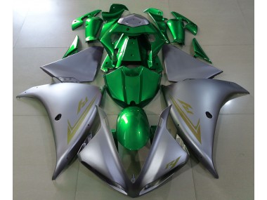 09-11 Plata Mate & Verde R1 Carenados Moto