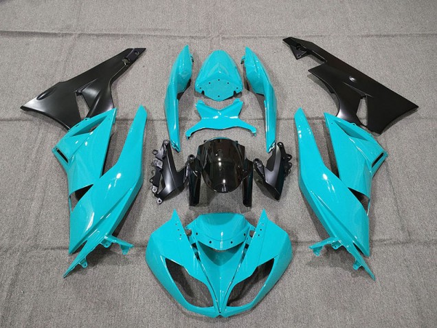 09-12 Azul ZX6R Carenados Moto