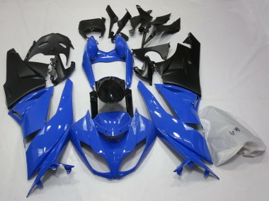 09-12 Brillante Azul & Negro ZX6R Carenados Moto