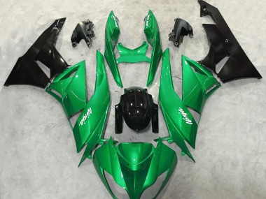 09-12 Brillo Verde Vibrante ZX6R Carenados Moto
