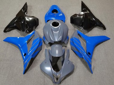 09-12 Doble Azul Sobre Gris CBR600RR Carenados Moto
