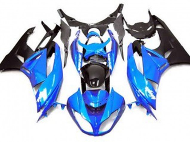 09-12 Estilo Azul Brillante ZX6R Carenados Moto 09-12 Estilo Azul Brillante ZX6R Carenados Moto