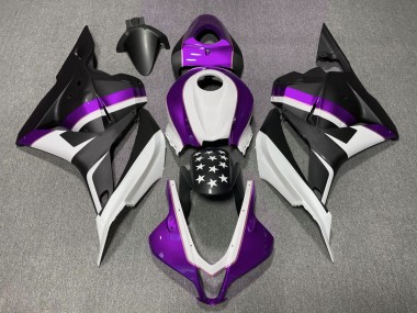 09-12 Estrella Negra Mate & Morada CBR600RR Carenados Moto