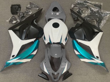 09-12 Gris Brillo Blanco & Azul Claro CBR600RR Carenados Moto