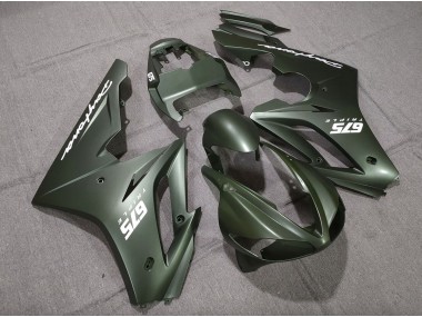 09-12 Mate Verde Blanco Daytona 675 Carenados Moto