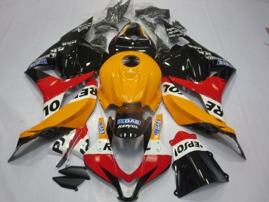 09-12 Naranja Claro Repsol CBR600RR Carenados Moto