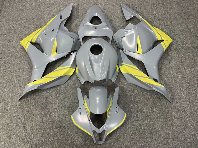 09-12 Nardo Gris & Amarillo CBR600RR Carenados Moto 09-12 Nardo Gris & Amarillo CBR600RR Carenados Moto