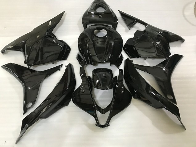09-12 Negro Brillante CBR600RR Carenados Moto 09-12 Negro Brillante CBR600RR Carenados Moto
