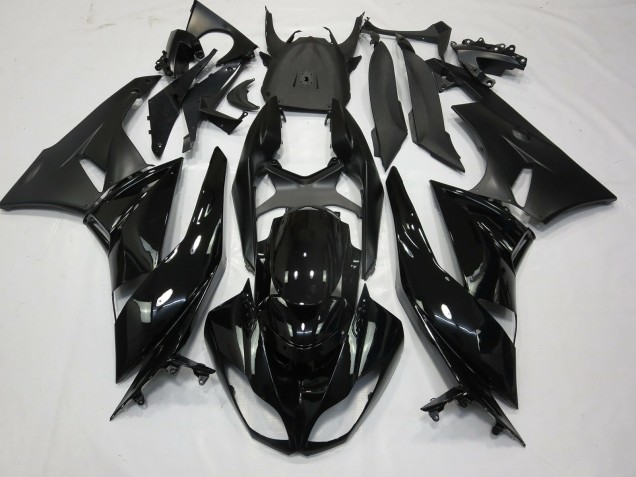 09-12 Negro Brillante Mate ZX6R Carenados Moto 09-12 Negro Brillante Mate ZX6R Carenados Moto