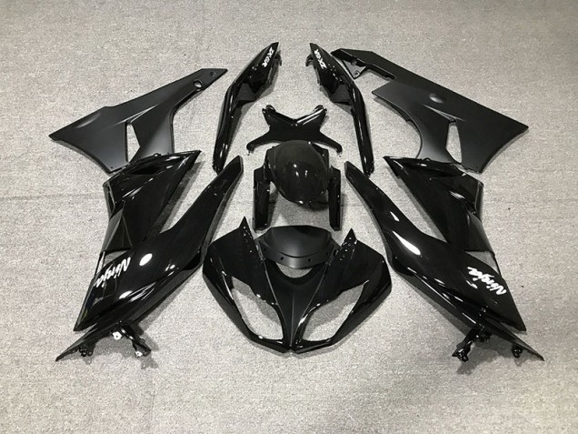 09-12 Negro Brillante ZX6R Carenados Moto 09-12 Negro Brillante ZX6R Carenados Moto