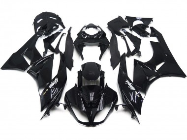 09-12 Negro Brillante ZX6R Carenados Moto