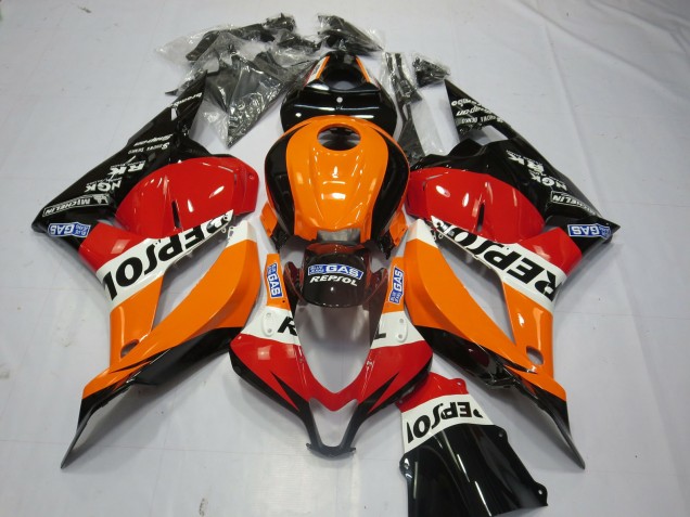 09-12 Negro Repsol CBR600RR Carenados Moto 09-12 Negro Repsol CBR600RR Carenados Moto