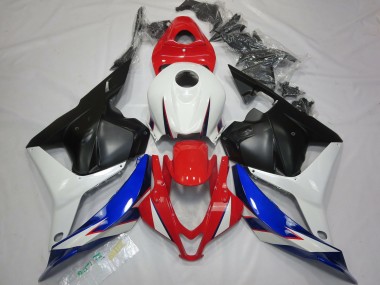 09-12 OEM Estilo Negro Blanco Rojo & Azul CBR600RR Carenados Moto