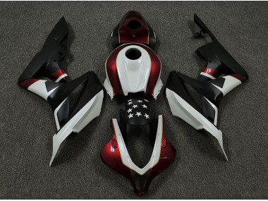 09-12 Racing Rojo & Negro CBR600RR Carenados Moto