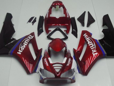 09-12 Rojo Brillante Daytona 675 Carenados Moto