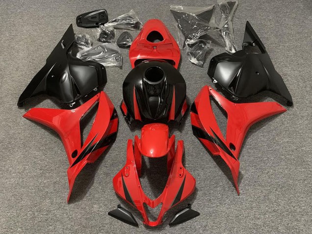 09-12 Rojo & Negro Mate CBR600RR Carenados Moto
