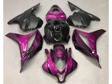 09-12 Rosa Intenso Con Negro CBR600RR Carenados Moto