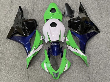 09-12 Verde & Blanco CBR600RR Carenados Moto