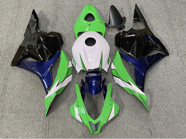 09-12 Verde & Blanco CBR600RR Carenados Moto 09-12 Verde & Blanco CBR600RR Carenados Moto
