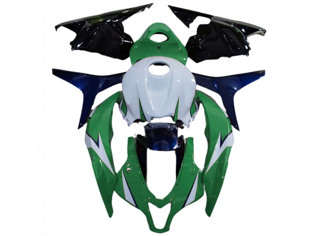 09-12 Verde Brillante & Azul CBR600RR Carenados Moto 09-12 Verde Brillante & Azul CBR600RR Carenados Moto