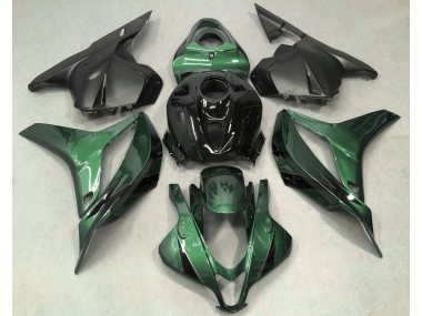 09-12 Verde Intenso Con Negro CBR600RR Carenados Moto